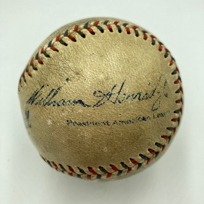 Babe Ruth Single Signed 1920's Official American League Baseball JSA COA Auto