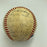 1973 New York Mets NL Champs Team Signed Baseball Willie Mays Tom Seaver JSA COA