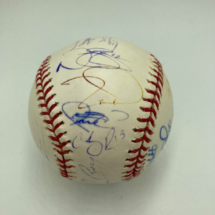 2010 San Francisco Giants World Series Champs Team Signed Baseball JSA COA