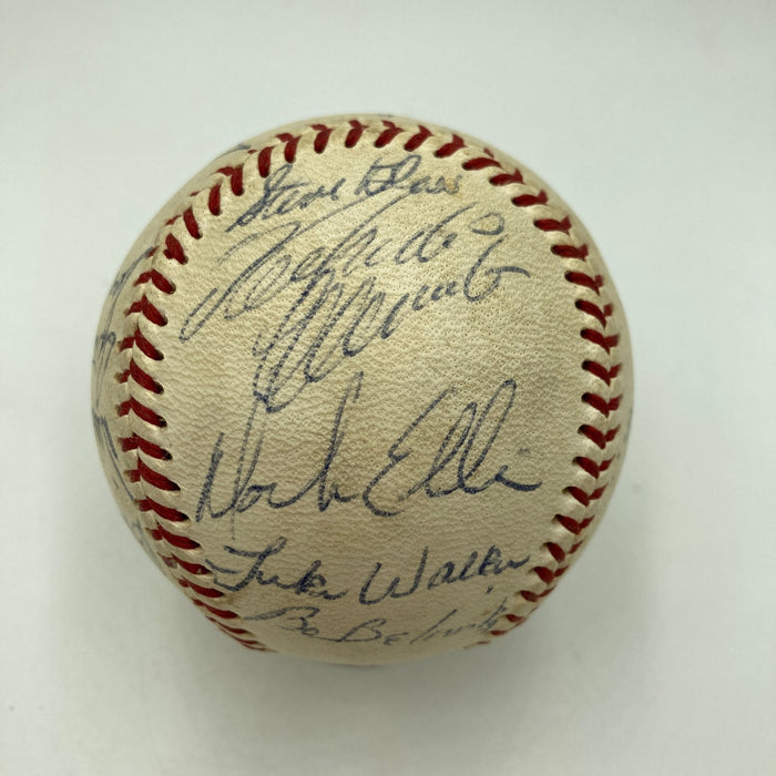 1969 Pittsburgh Pirates Team Signed Baseball With Roberto Clemente JSA