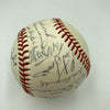 Joe Cronin Joe Medwick Earl Averill Max Carey HOF Multi Signed Baseball PSA JSA