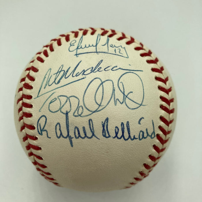 1995 Atlanta Braves World Series Champs Team Signed National League Baseball JSA