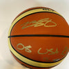 Lebron James "2008 USA Gold" Signed Official Olympics Basketball UDA Upper Deck