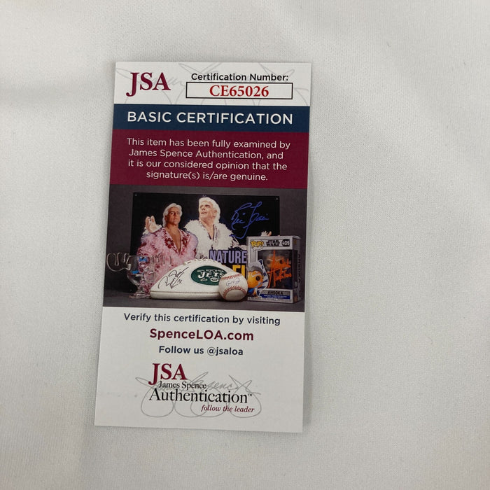 Greg Maddux Signed Authentic Atlanta Braves Russell Game Model Jersey JSA COA