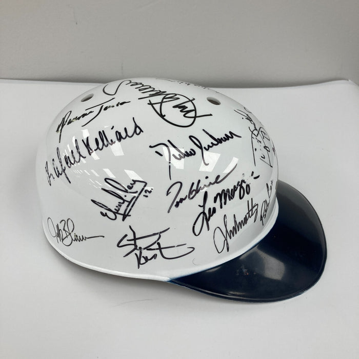 1995 Atlanta Braves W.S. Champs Team Signed World Series Helmet 23 Sigs JSA COA