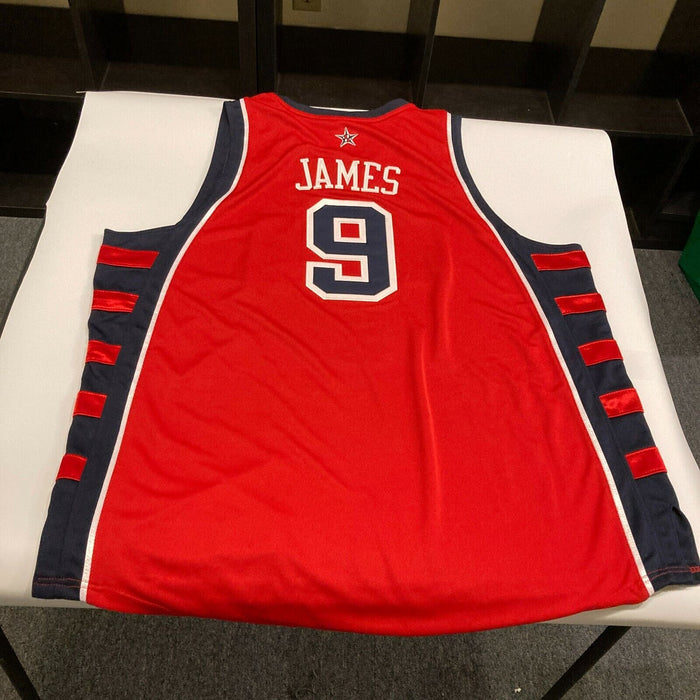 Lebron James Signed Authentic 2004 Team USA Olympics Jersey Upper Deck UDA COA