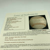 Tris Speaker Harry Hooper Red Sox Million Dollar Outfield Signed Baseball JSA