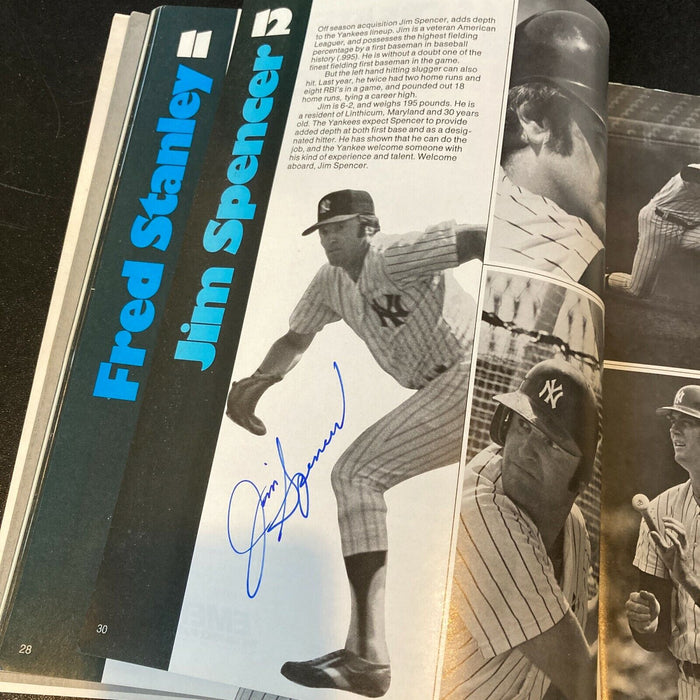 1978 New York Yankees World Series Champs Team Signed Yearbook