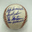1970's Old Timers Day Signed Baseball Casey Stengel Pee Wee Reese