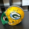 1991 Green Bay Packers Team Signed Full Size Helmet 40+ Sigs With JSA COA