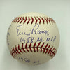 Beautiful Ernie Banks Signed Autographed Heavily Inscribed STAT Baseball RJ COA