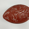 2004 New England Patriots Super Bowl Champs Team Signed Football Tom Brady JSA