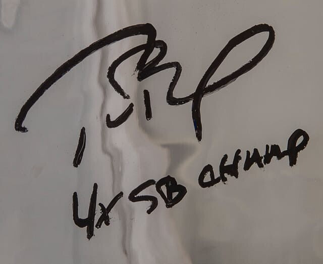 Tom Brady Signed Full Size Super Bowl LI Vince Lombardi Trophy Beckett COA #5/12