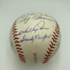 1963 Los Angeles Dodgers World Series Champs Team Signed Baseball Koufax JSA