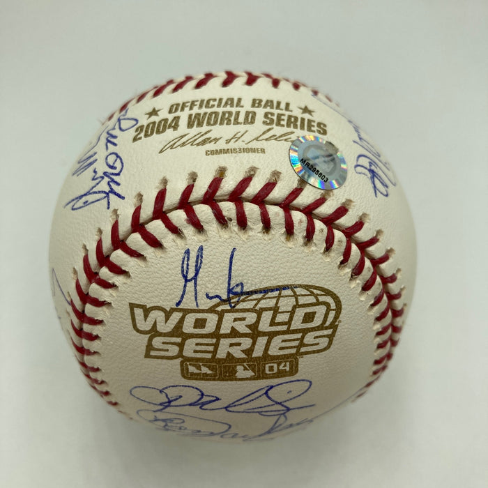 2004 Boston Red Sox World Series Champs Team Signed W.S. Baseball MLB Authentic