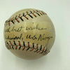 Admiral Chester W. Nimitz Signed Baseball World War 2 Navy Commander WW2 JSA COA