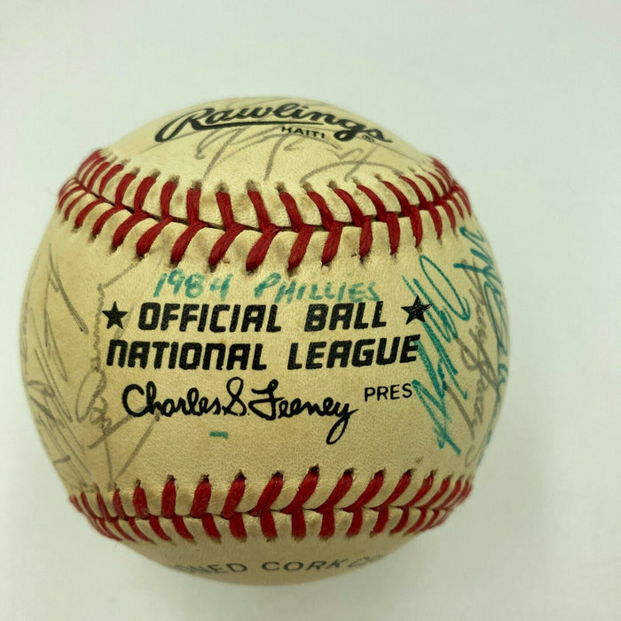 1984 Philadelphia Phillies Team Signed Official National League Baseball