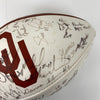 1998 Oklahoma Sooners Team Signed Football PSA DNA COA