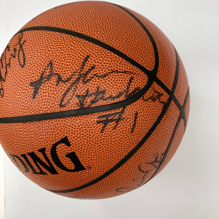 Shaquille O'Neal Rookie 1992-93 Orlando Magic Team Signed Basketball JSA COA