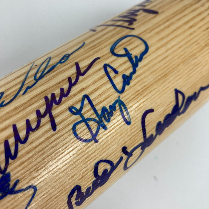 1986 New York Mets Team World Series Champs Signed Bat JSA COA