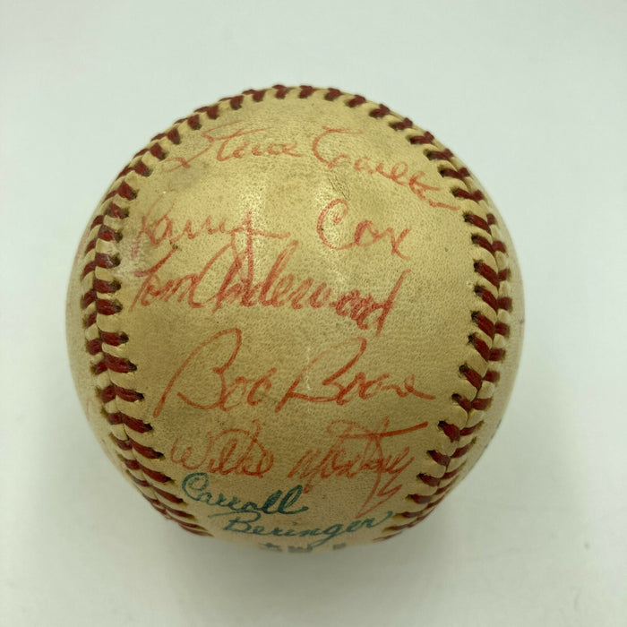 1975 Philadelphia Phillies Team Signed Official National League Baseball