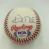 Vin Scully Kirk Gibson Lasorda Hershiser Signed 1988 World Series Baseball PSA