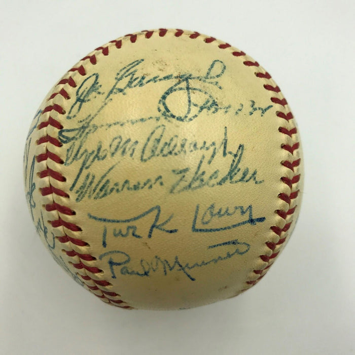 Nice 1953 Chicago Cubs Team Signed National League Baseball