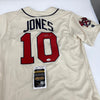 Chipper Jones Signed Majestic Atlanta Braves Jersey JSA COA