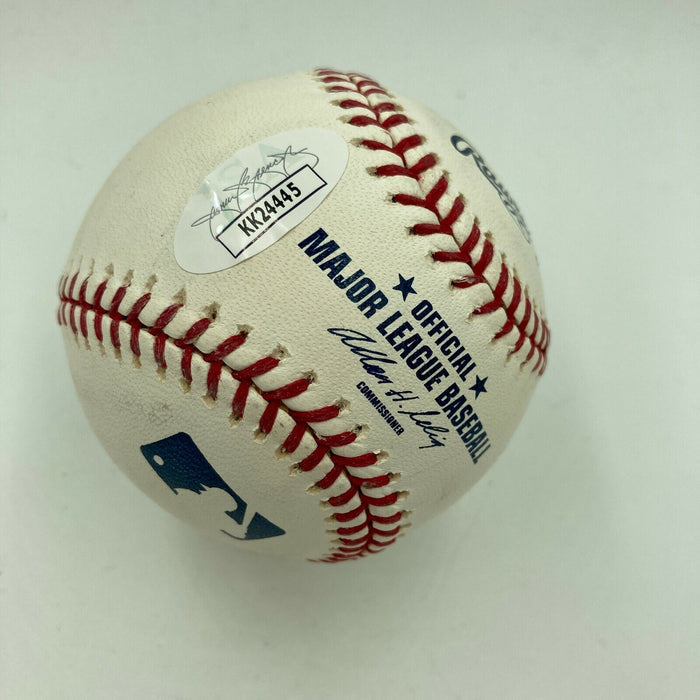 Brutus Beefcake The Barber Signed Autographed Baseball WWE Wrestling JSA COA