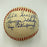 Roger Peckinpaugh  Bob Shawkey Joe Dugan Joe Wood Signed Baseball JSA COA