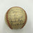 The Finest 1944 Boston Red Sox Team Signed American League Baseball JSA COA