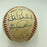 1969 Chicago Cubs Team Signed Baseball Ernie Banks Billy Williams Santo JSA COA