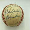 1969 Chicago Cubs Team Signed Baseball Ernie Banks Billy Williams Santo JSA COA