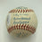 Bob Feller Bob Lemon Early Wynn Mike Garcia Indians Pitchers Signed Baseball JSA