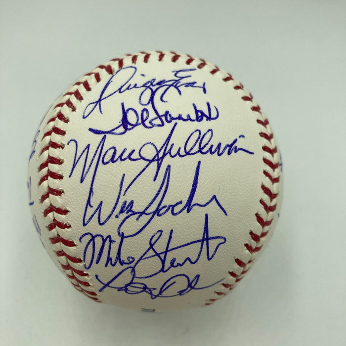 1986 Boston Red Sox AL Champs Team Signed Major League Baseball PSA DNA COA