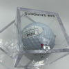 Sam Saunders Signed Autographed Golf Ball PGA With JSA