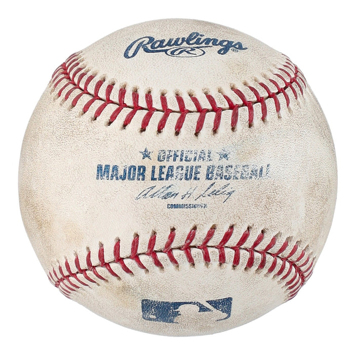 Tiger Woods Single Signed Game Used Major League Baseball Beckett COA