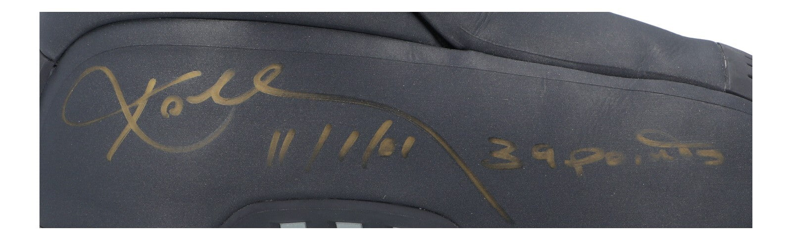 Kobe Bryant Game-Used Photo Matched Twice-Signed Adidas Sneakers "39 Points" JSA