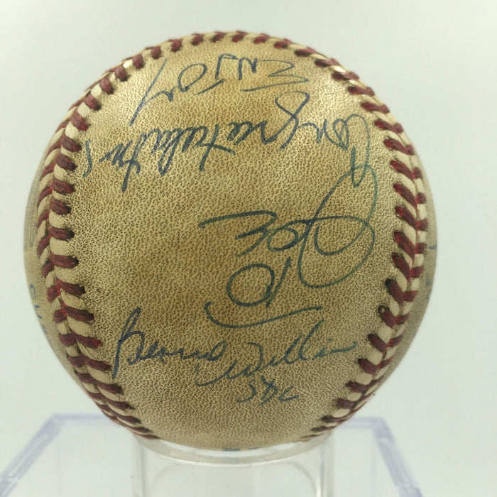 1996 NY Yankees W.S. Champs Team Signed Game Used Baseball Derek Jeter JSA COA