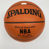 Hakeem Olajuwon Signed Spalding NBA Game Issued Houston Rockets Basketball JSA