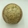 1947 Chicago Cubs Team Signed Baseball With Ed Waitkus JSA COA