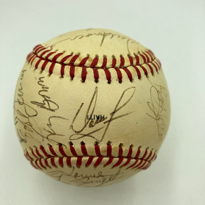 1980 Philadelphia Phillies World Series Champs Team Signed Baseball With JSA COA