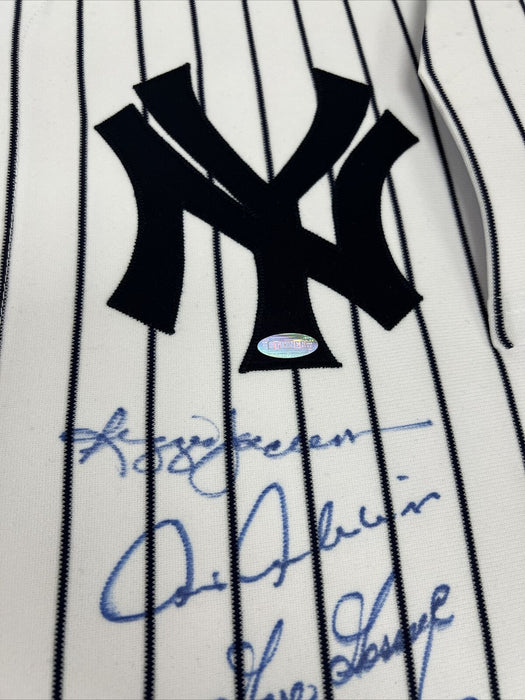 1977 & 1978 New York Yankees World Series Champs Team Signed Jersey Steiner COA