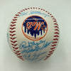 Vintage 1986 New York Mets World Series Champs Team Signed Baseball JSA COA