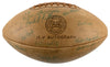 1957 Los Angeles Rams Team Signed Vintage Spalding Football JSA COA