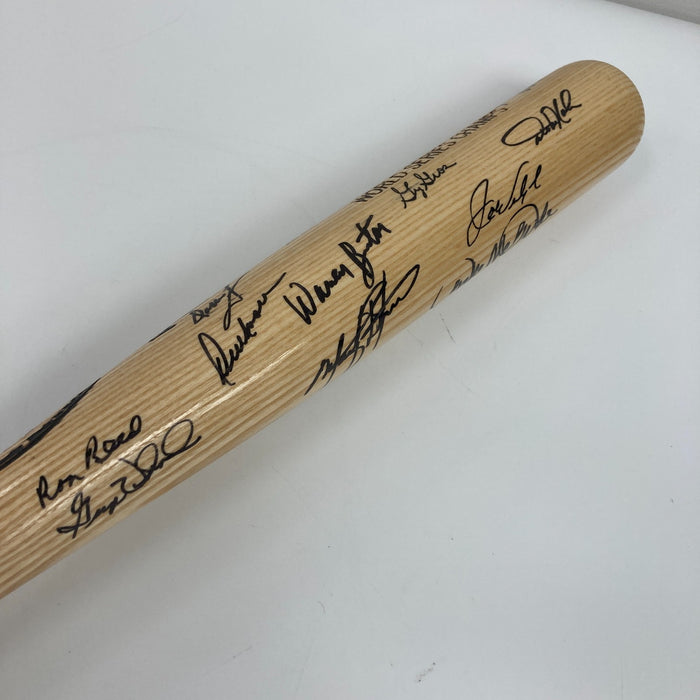 Beautiful 1980 Philadelphia Phillies World Series Champs Team Signed Bat JSA COA