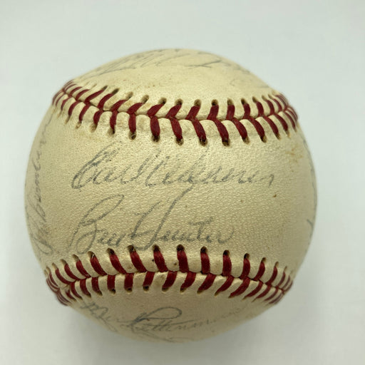 1970 Baltimore Orioles World Series Champs Team Signed AL Baseball JSA COA