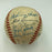 1951 Yankees World Series Champs Team Signed Baseball Mickey Mantle Rookie JSA