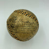 The Only Known Charles Ebbets Signed Baseball Ebbets Field 1913 Opening Day JSA