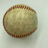 Joe Dimaggio Sandy Koufax 1972 Hall Of Fame Induction Multi Signed Baseball JSA